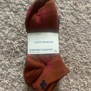 Official NWT Lucky Brand Pack of 9 No Show Socks